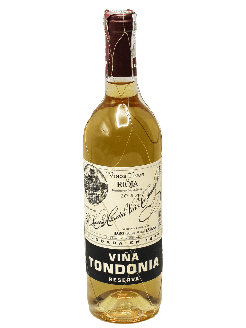 2012 R. Lopez Heredia Vina Tondonia Reserva Rioja Blanco-Bottle Barn