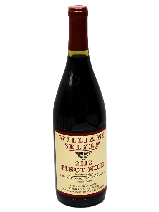 2012 Williams Selyem Precious Mountain Vineyard Pinot Noir [WE94]-Bottle Barn