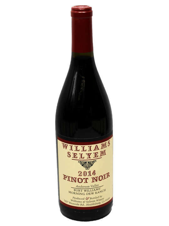 2014 Williams Selyem Burt Williams Morning Dew Ranch Pinot Noir [V93][BH92][WE92]-Bottle Barn