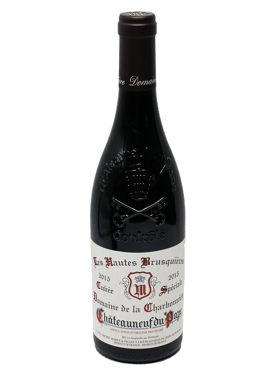 2015 Domaine de la Charbonniere Les Hautes Brusquieres Cuvee Speciale Chateauneuf-du-Pape [JS96][WA95][WS95]-Bottle Barn