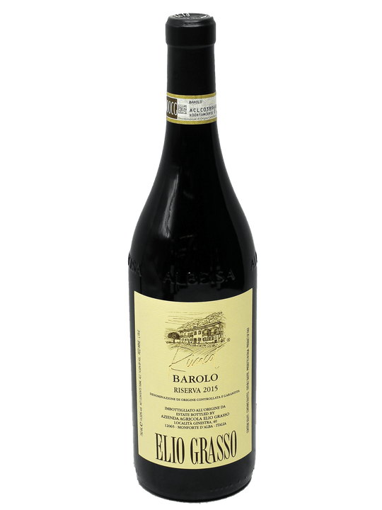 2015 Elio Grasso Barolo Runcot Riserva [WA97][V96]-Bottle Barn
