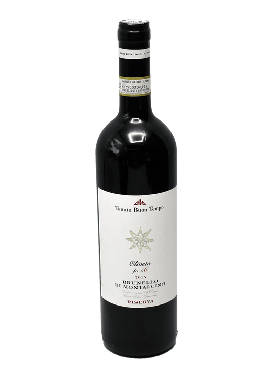 2015 Tenuta Buon Tempo P. 56 Villa Oliveto Brunello di Montalcino Riserva [JS95][JD92][V92][WE91]-Bottle Barn