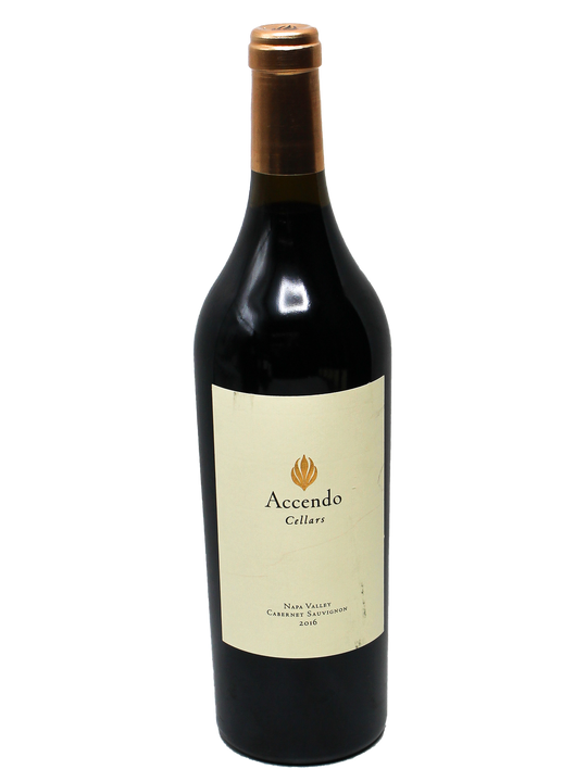 2016 Accendo Cellars Napa Valley Cabernet Sauvignon [D98][WA98][V97+][JD97][JS97][WS96]-Bottle Barn