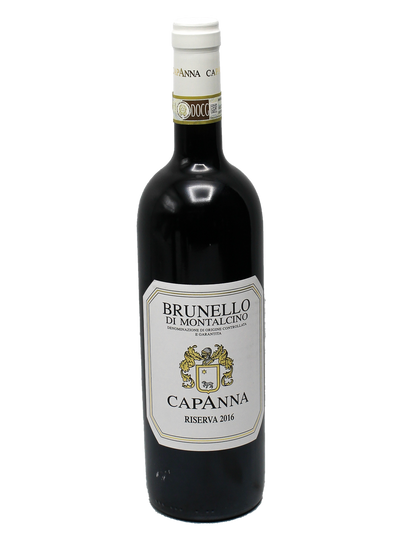 2016 Capanna Brunello di Montalcino Riserva