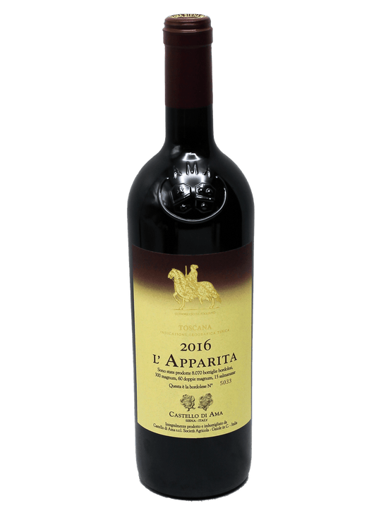 2016 Castello di Ama L'Apparita [V100][WA99][JS97]-Bottle Barn