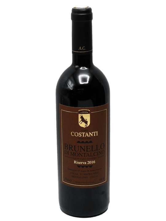 2016 Conti Costanti Brunello di Montalcino Riserva [WE100][D98][WS97][WA95]-Bottle Barn