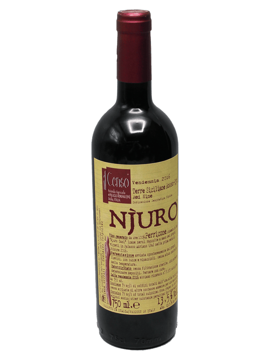 2016 Il Censo Terre Siciliane Njuro [V92]-Bottle Barn