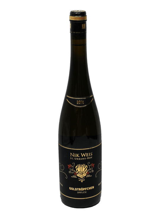2016 Nik Weis St. Urbans-Hof Goldtropfchen Riesling Spatlese [WA93][WE92][WS92]-Bottle Barn