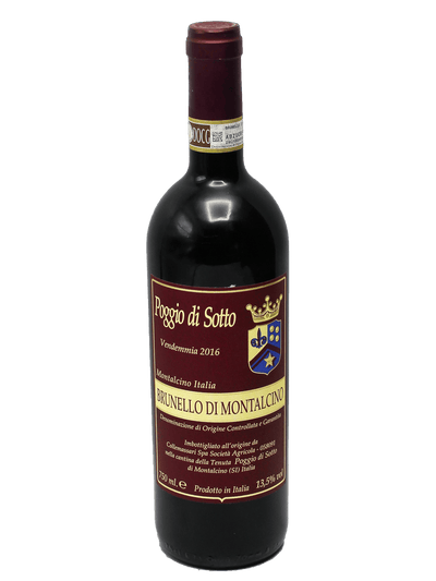 2016 Poggio di Sotto Brunello di Montalcino