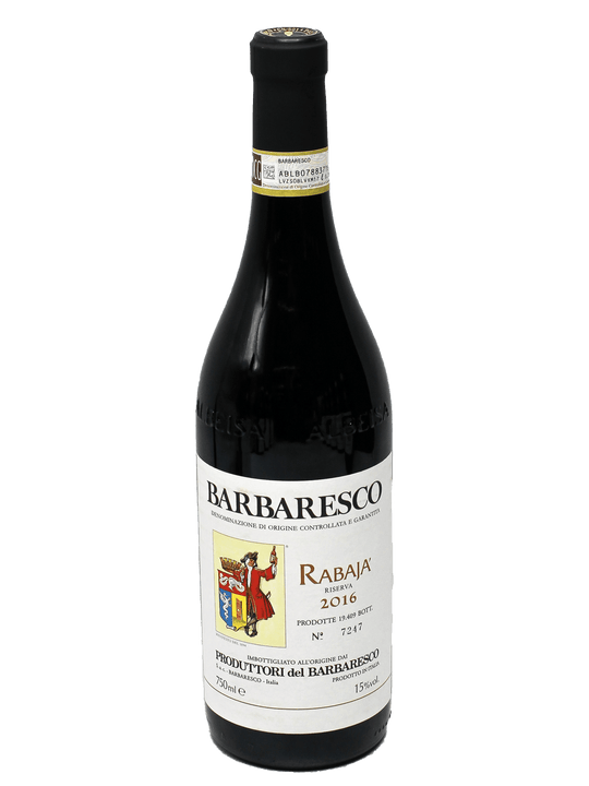 2016 Produttori del Barbaresco Barbaresco Rabaja Riserva [WA98][V98]WS97][JG95+]-Bottle Barn