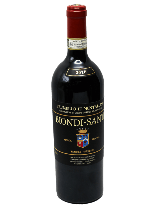 2018 Biondi-Santi Tenuta Greppo Brunello di Montalcino [JD96][V95][D95]-Bottle Barn