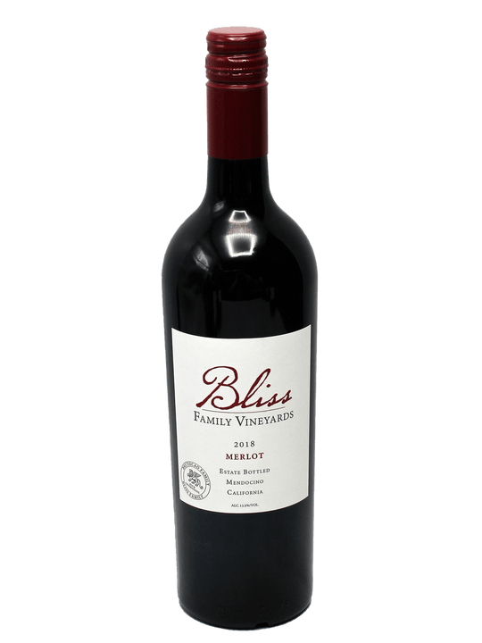 2021 Bliss Family Vineyards Estate Merlot-Bottle Barn