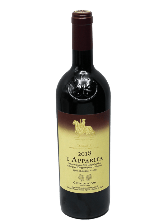2018 Castello di Ama L'Apparita [WA99][JS98][WE97]-Bottle Barn