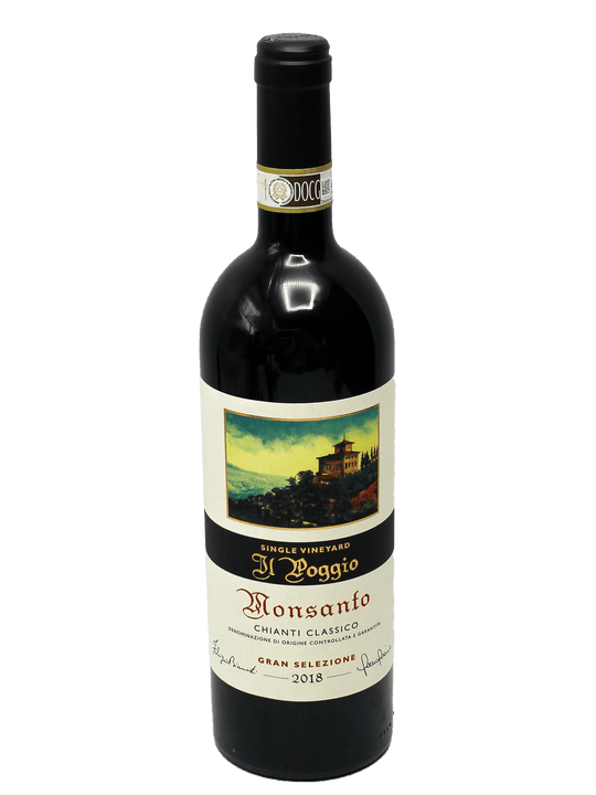 2018 Castello di Monsanto Il Poggio Chianti Classico Gran Selezione [WS96][JS96][JD95+]-Bottle Barn