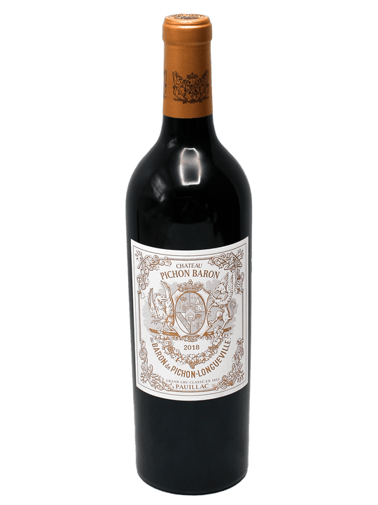 2018 Chateau Pichon-Longueville Baron [WE100][D99][JD97+][WS97][JS97][WA96+]-Bottle Barn