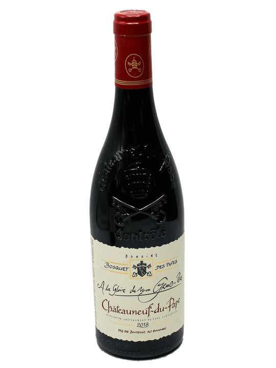 2018 Domaine Bosquet des Papes Chateauneuf-du-Pape A la Gloire de Mon Grand Pere [JD94][WA92-94]-Bottle Barn