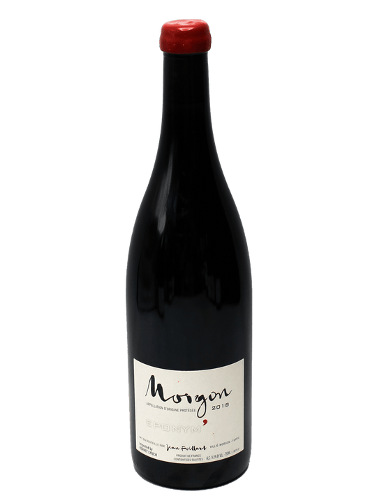 2018 Domaine Jean Foillard Morgon Eponym-Bottle Barn