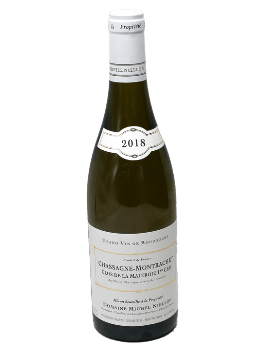 2018 Domaine Michel Niellon Chassagne-Montrachet 1er Cru Clos de la Maltroie [JS92][WS92][JM91][WA90]-Bottle Barn