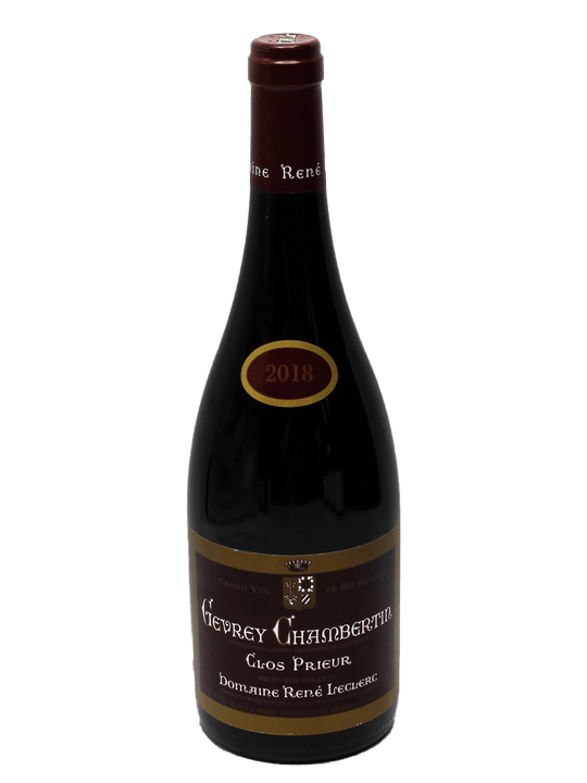 2018 Domaine Rene Leclerc Gevrey Chambertin Clos Prieur-Bottle Barn