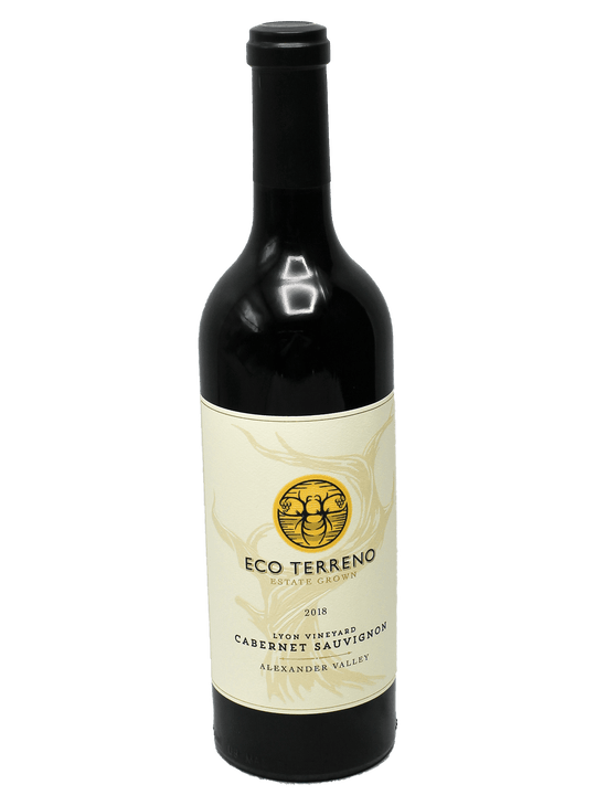 2018 Eco Terreno Lyon Vineyard Cabernet Sauvignon - Double Gold Medal Winner!-Bottle Barn