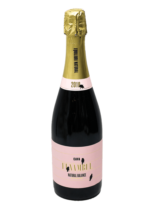 2021 Entre Vinyes Funambul Brut Nature Rosato-Bottle Barn