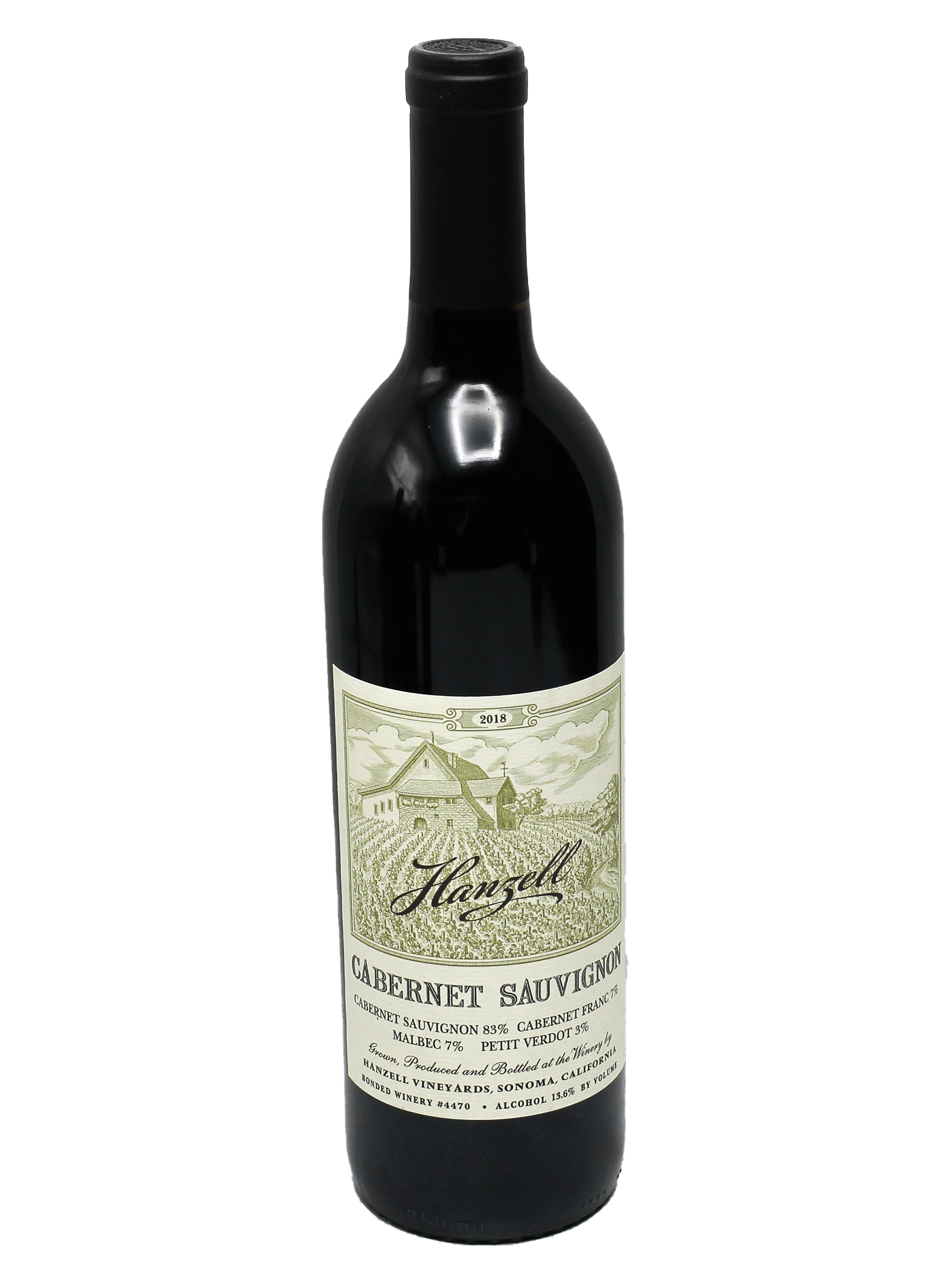 2018 Hanzell Sonoma Valley Cabernet Sauvignon [WS93] – Bottle Barn