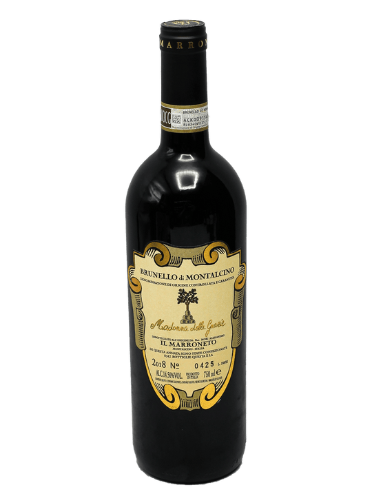 2018 Il Marroneto Brunello di Montalcino Madonna delle Grazie [JD98][WA97][D96][JS94]-Bottle Barn