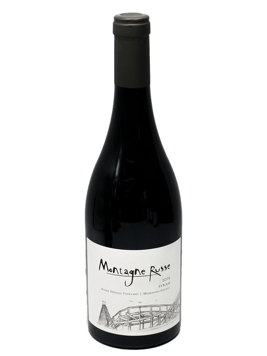 2018 Montagne Russe Alder Springs Vineyard Syrah-Bottle Barn