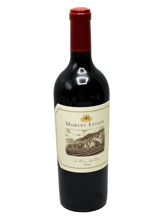 2018 Morlet Estate St. Helena Cabernet Sauvignon [WA99][JD98][V98]-Bottle Barn