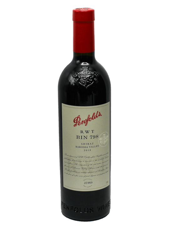 2018 Penfolds RWT Bin 798 Shiraz [WA98][D96][JS96][WE96][V95][WS95]-Bottle Barn