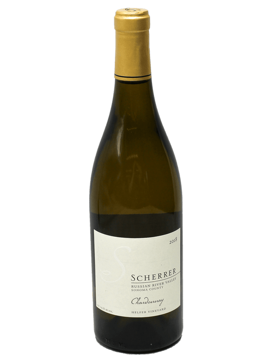 2018 Scherrer Helfer Vineyard Chardonnay [V92]-Bottle Barn