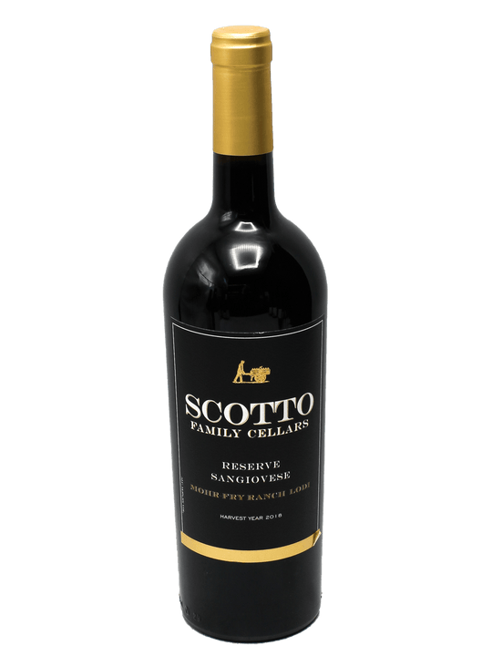 2018 Scotto Family Cellars Mohr-Fry Ranch Reserve Sangiovese-Bottle Barn