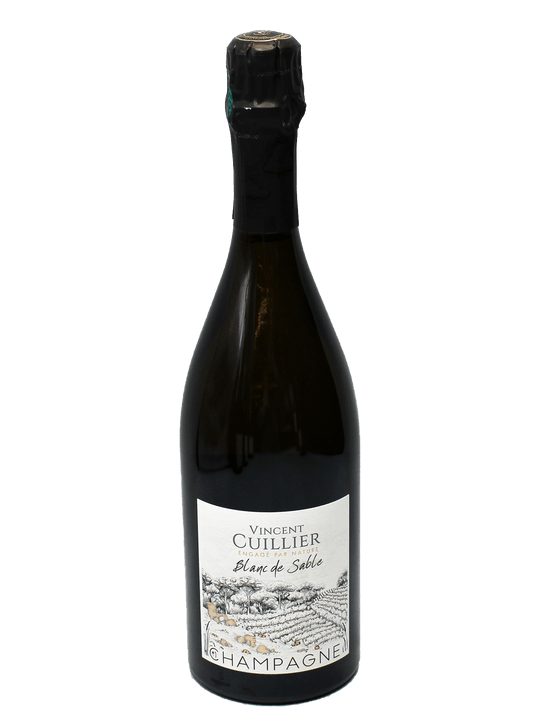 2018 Vincent Cuillier Blanc de Sable Brut Nature [V94]-Bottle Barn