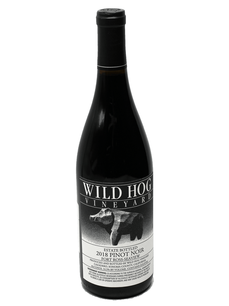 2018 Wild Hog Estate Fort Ross-Seaview Pinot Noir-Bottle Barn