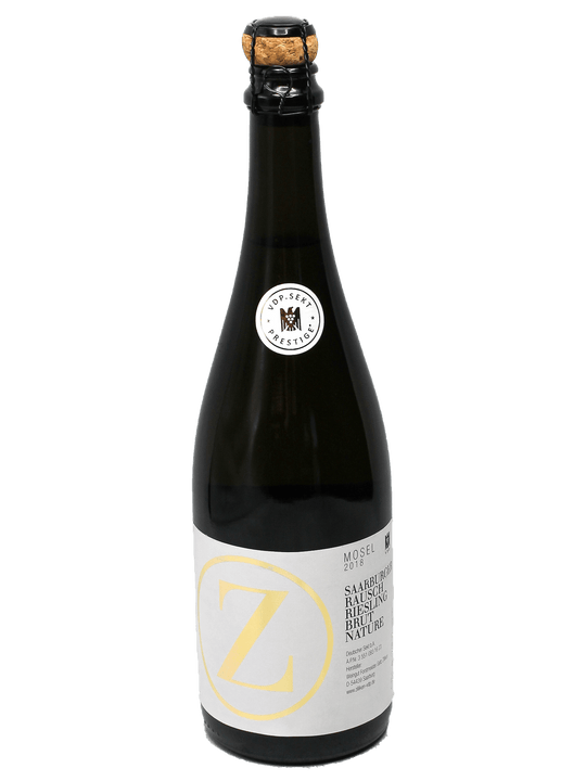 2018 Zilliken Saarburg Rausch Riesling Sekt Brut Nature [JS96][V92]-Bottle Barn