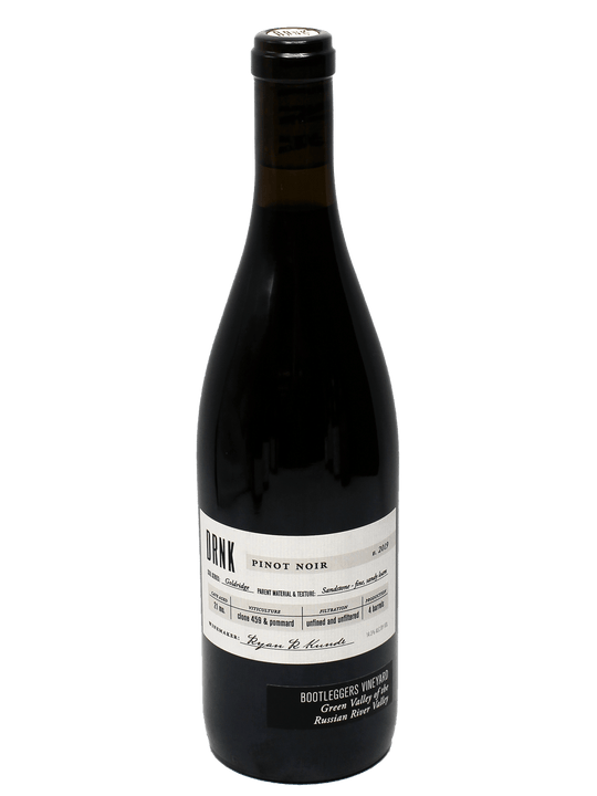 2019 DRNK Bootleggers Vineyard Pinot Noir-Bottle Barn