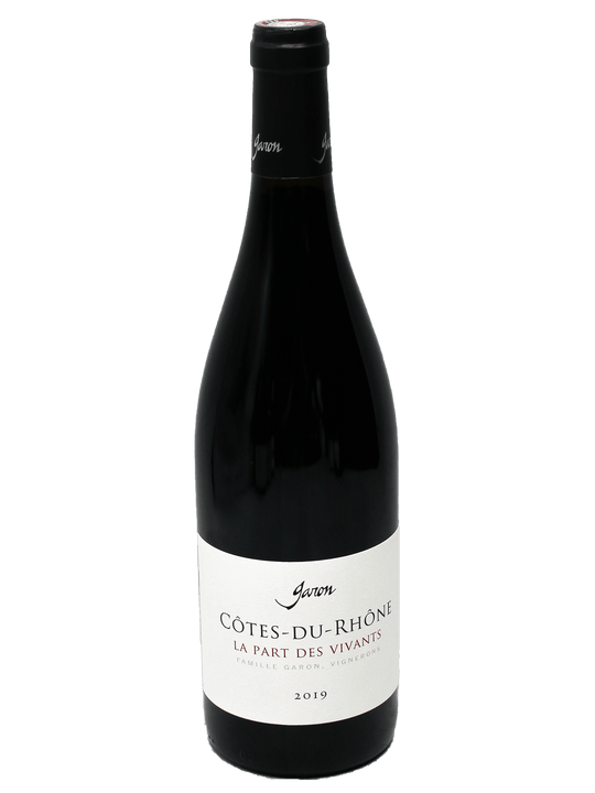 2019 Domaine Garon Cotes-du-Rhone La Part des Vivants [D90][JD90]-Bottle Barn