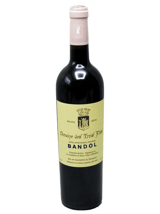 2019 Domaine des Trois Filles Bandol Rouge-Bottle Barn