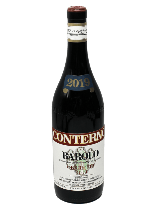2019 Giacomo Conterno Barolo Cerretta [JD99+][D96][V96][JS95]-Bottle Barn