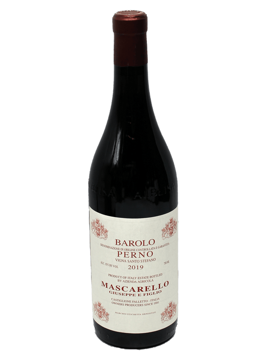 2019 Giuseppe Mascarello e Figlio Barolo Perno Vigna Santo Stefano [WS95]-Bottle Barn