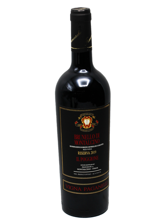 2019 Il Poggione Brunello di Montalcino Riserva Vigna Paganelli [V98][D97][WS96][WA95][JS94][JD94]-Bottle Barn