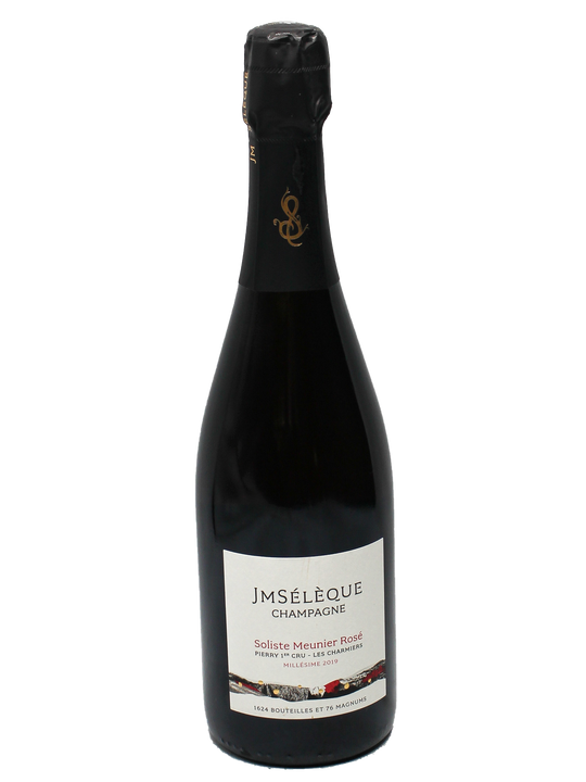 2019 JM Seleque Soliste Meunier Rose Les Charmiers Extra Brut Champagne [WA93]-Bottle Barn