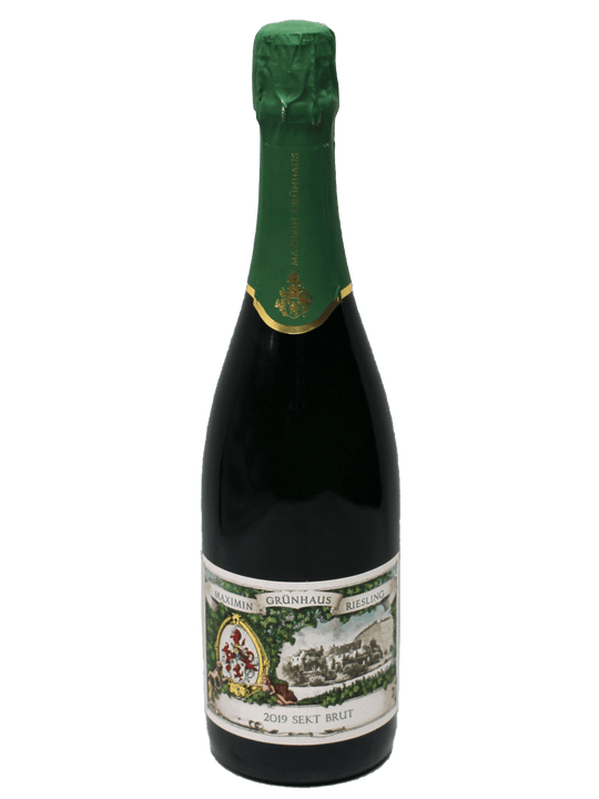 2018 Maximin Grunhauser Riesling Sekt Brut [JS93]-Bottle Barn
