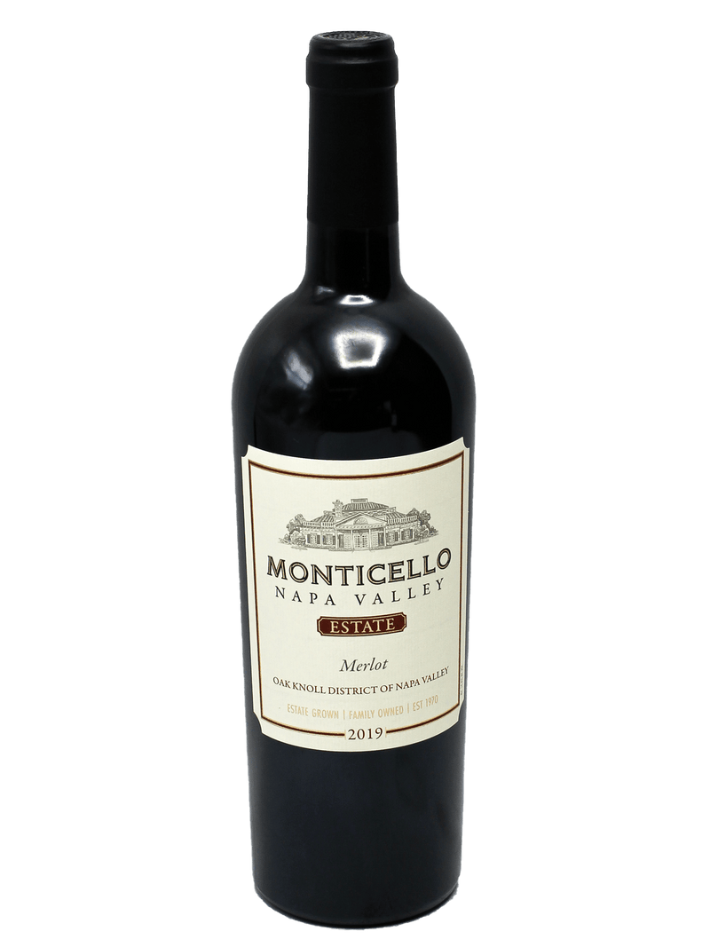 2019 Monticello Estate Merlot-Bottle Barn