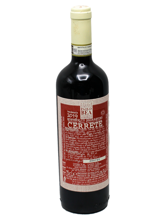 2019 Paolo Bea Montefalco Sagrantino Secco Cerrete [V97]-Bottle Barn