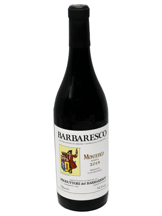 2019 Produttori del Barbaresco Barbaresco Montefico Riserva [WE95][JD94][V93+]-Bottle Barn