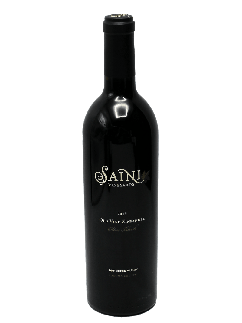 2019 Saini Vineyards Olive Block Old Vine Zinfandel