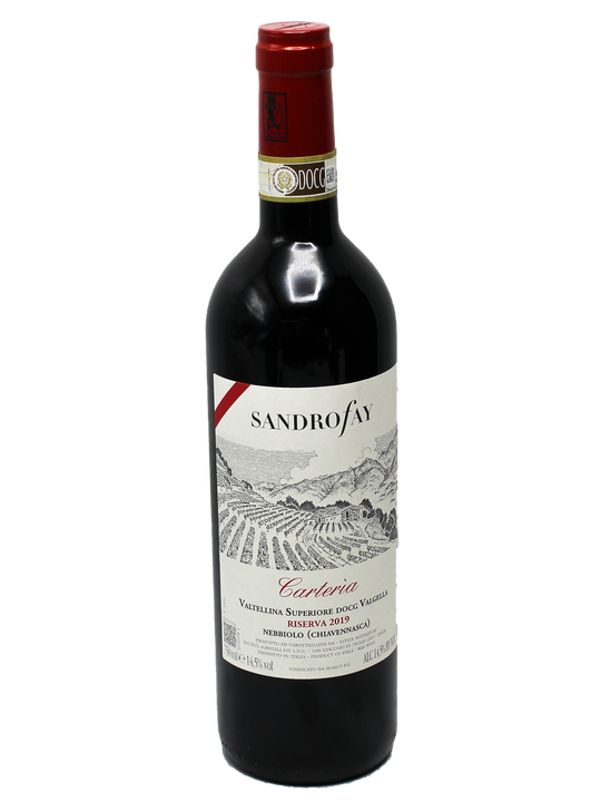 2019 Sandro Fay 'Carteria' Valtellina Superiore Riserva [JS92]-Bottle Barn