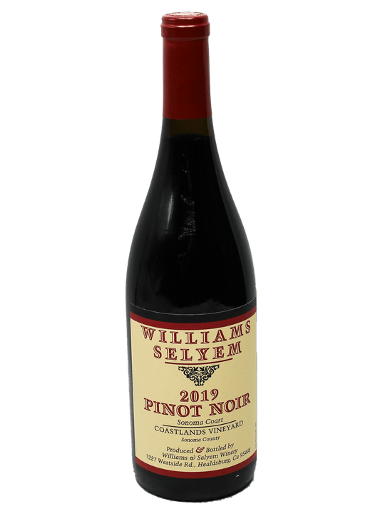 2019 Williams Selyem Coastlands Vineyard Pinot Noir [WE97]-Bottle Barn