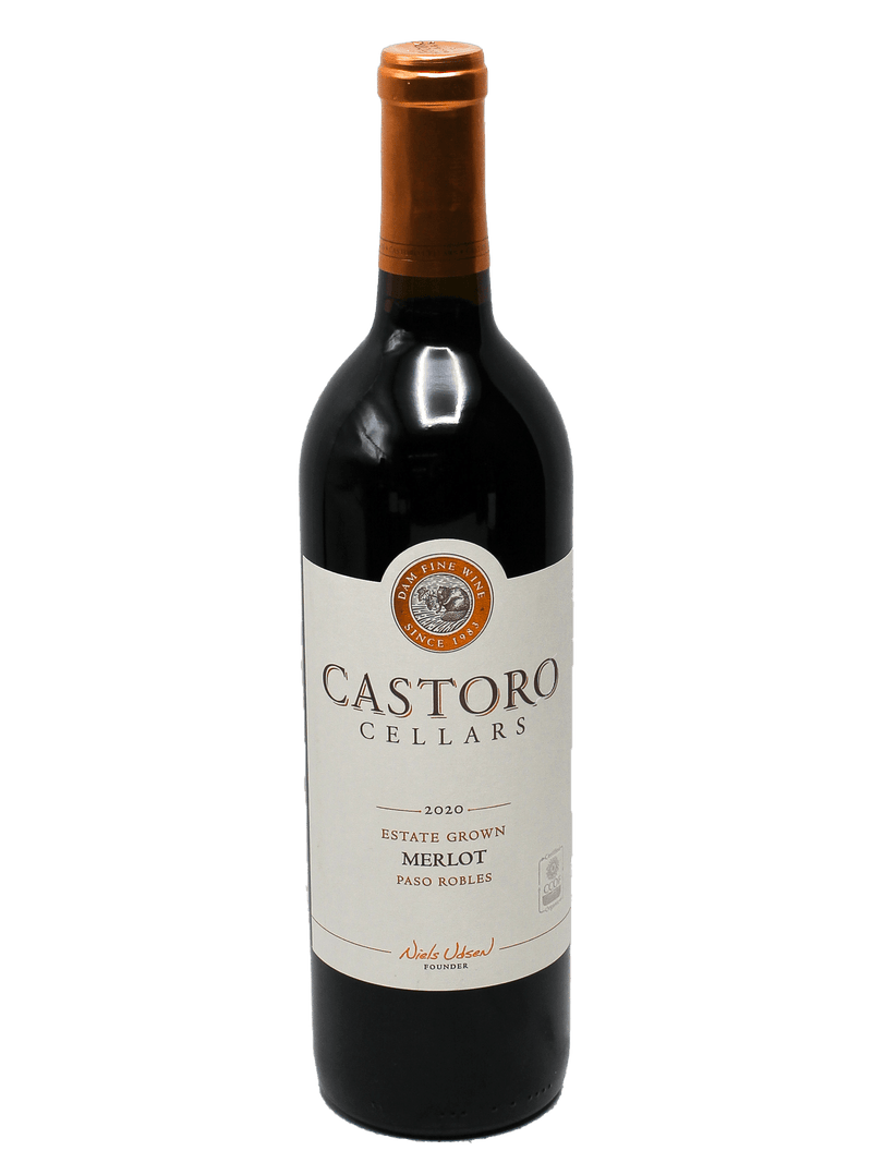 2020 Castoro Cellars Estate Merlot-Bottle Barn